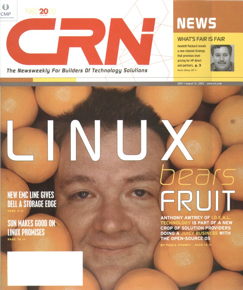 Cover of Computer Reseller News September 2002